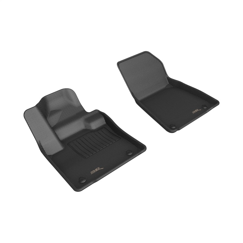 Picture of 3D MAXpider ACE Kagu-Front-Black Floor Mats - L1VV04211509
