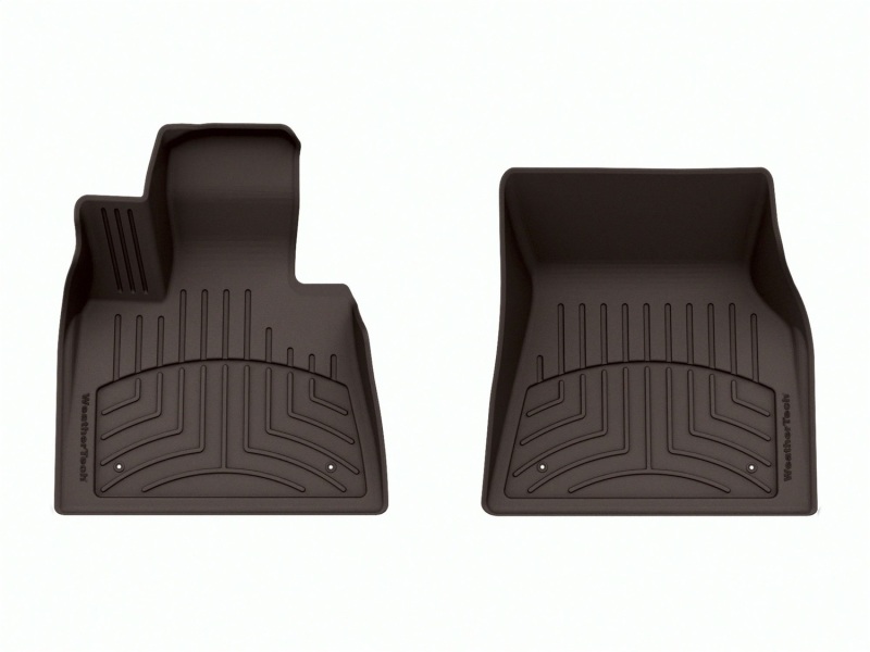 Picture of WeatherTech 21-24 BMW Alpina XB7 Front FloorLiner HP - Cocoa