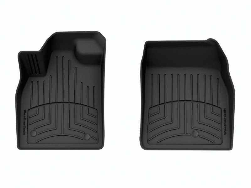 Picture of WeatherTech 21-24 Ford Mustang Mach-E Front FloorLiner HP - Black