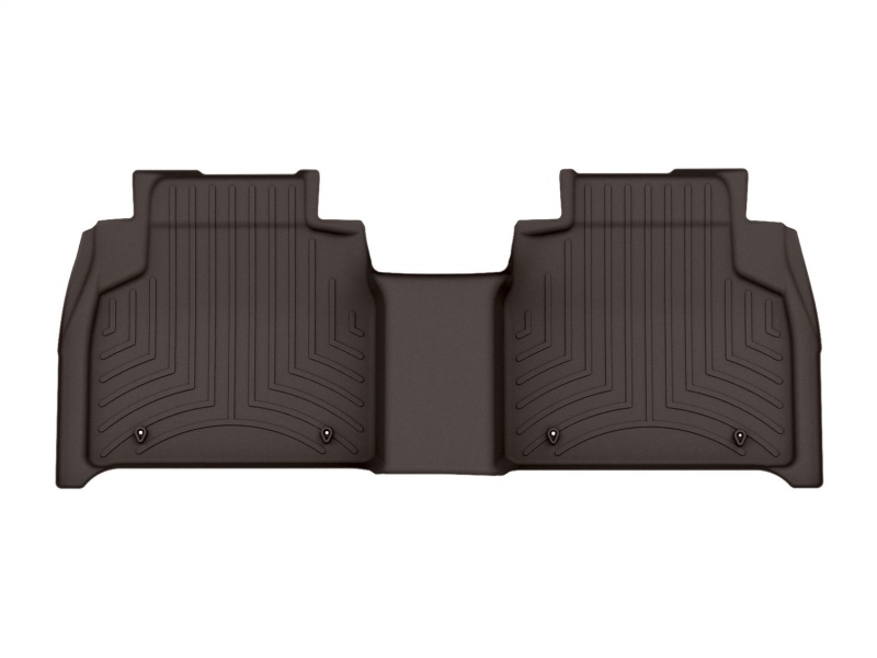 Picture of WeatherTech 23-24 BMW XM / 2024 BMW XM Label Rear FloorLiner HP - Cocoa