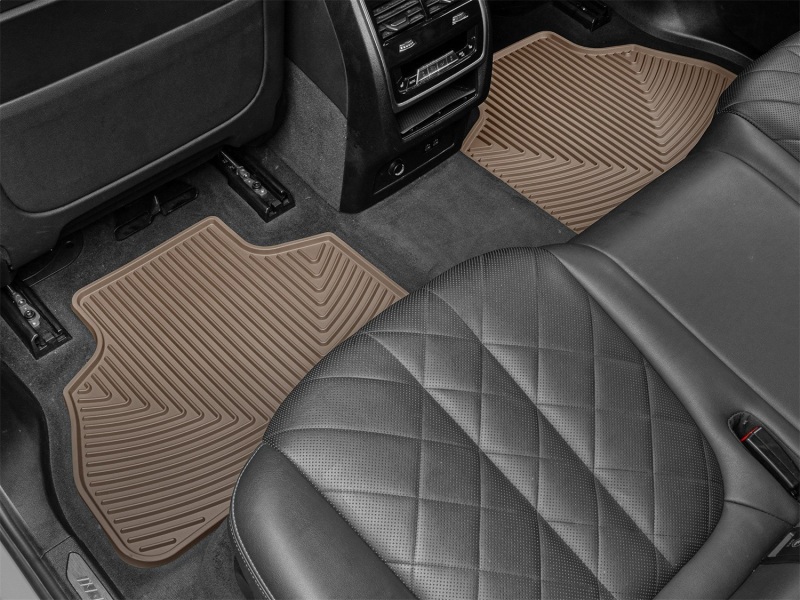 Picture of WeatherTech 23-24 BMW X7 M60i / 21-24 BMW Alpina XB7 Rear All-Weather Floor Mats - Tan