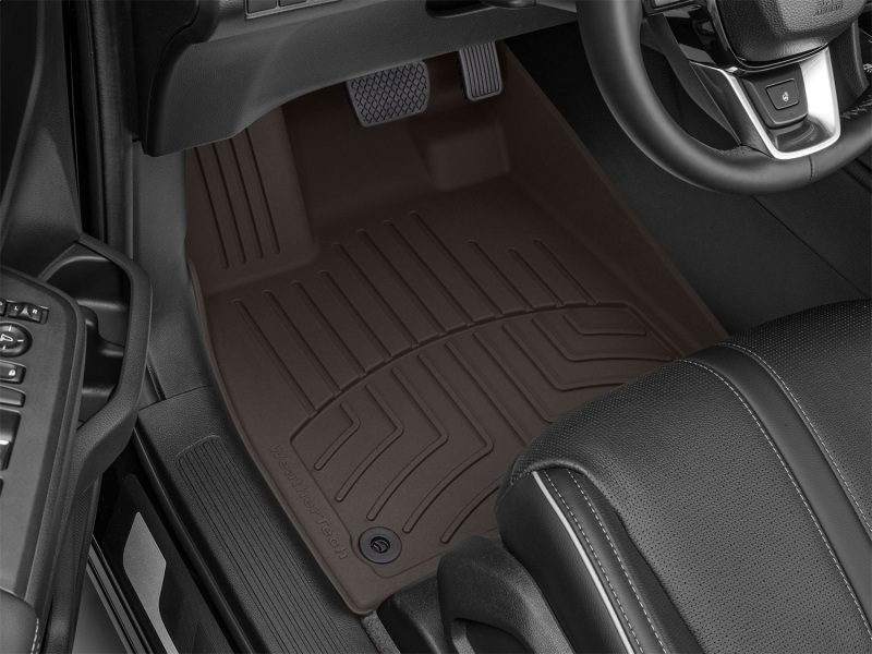 Picture of WeatherTech 23-24 Honda Pilot Front FloorLiner HP - Cocoa