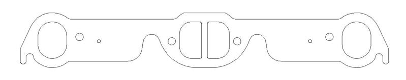 Picture of Cometic Pontiac 326/350/389/400/421/428/455 V8 .030in MLS Exhaust Manifold Gasket Set