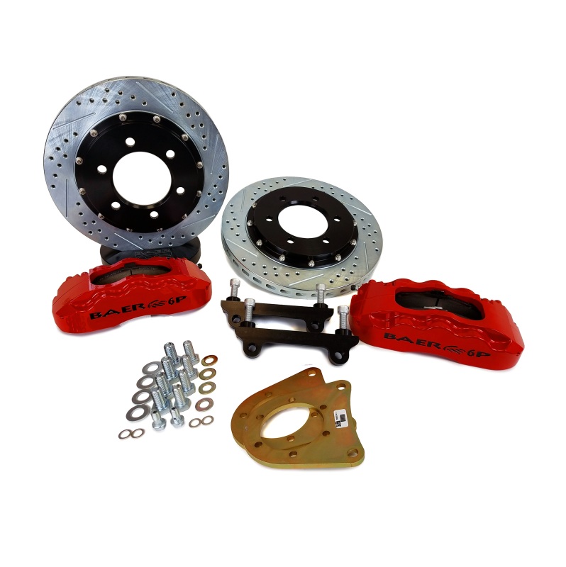 Picture of Baer Brakes 71-74 Chevrolet Blazer 13in Pro+ Front Brake Kit-Silver-
