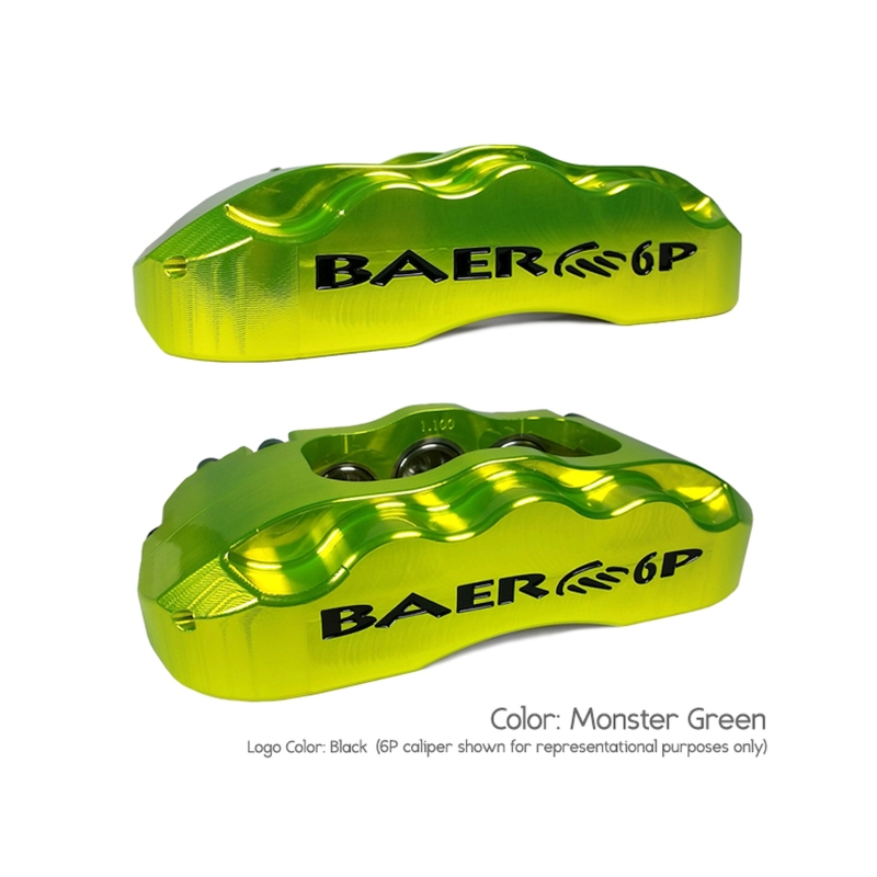Picture of Baer Brakes 71-76 Buick LeSabre STD Studs 14in Pro+ Front SDZ Brake Kit - Monster Green