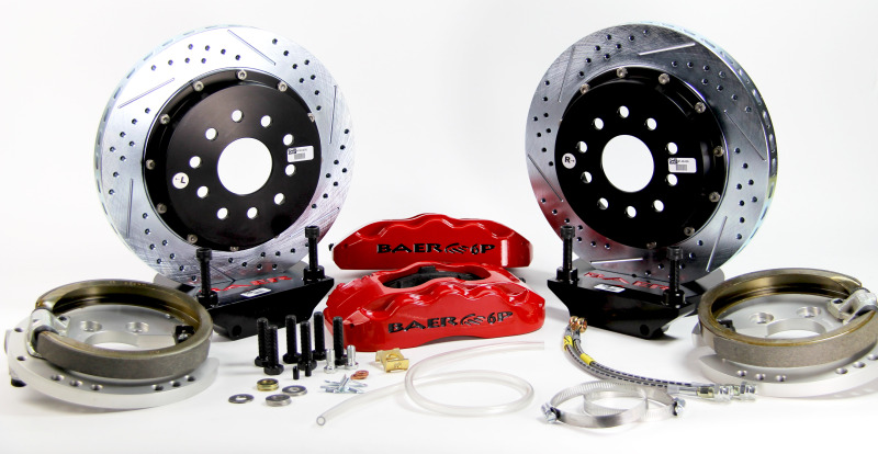 Picture of Baer Brakes 71-76 Chevrolet Caprice 13in Pro+ Rear SDZ Brake Kit - Comp Yellow