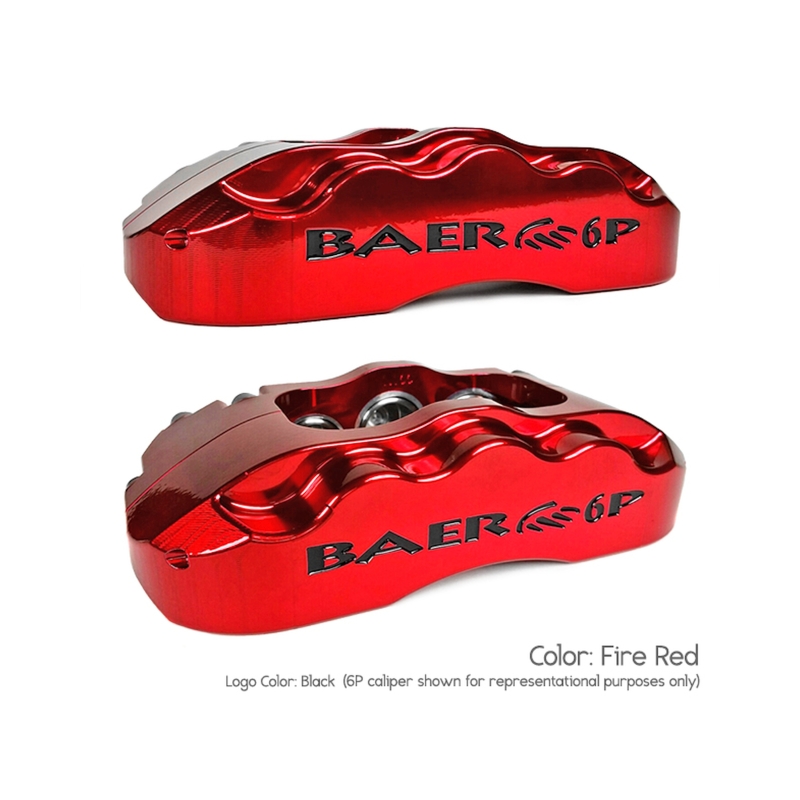 Picture of Baer Brakes 85-87 Chevrolet Corvette 13in Pro+ Front SDZ Brake Kit - Fire Red