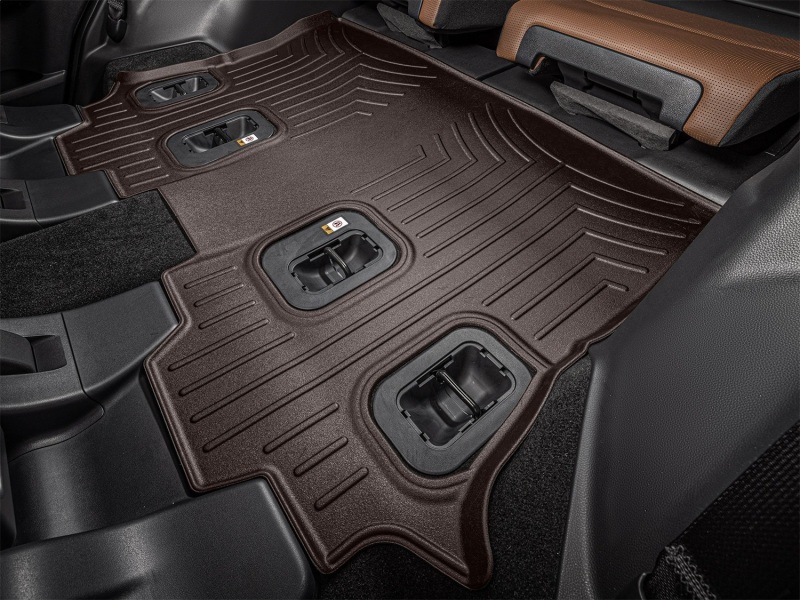 Picture of WeatherTech 24-26 Lexus GX Rear FloorLiner - Cocoa