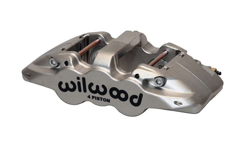 Picture of Wilwood Caliper-Aero4-ST-R/H-Nickel (.80 Thk Pad) 1.88/1.75in Pistons 1.25in Disc