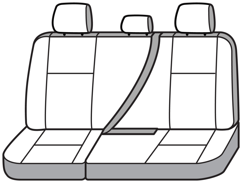 Picture of Covercraft CVR Chevrolet Seat Covers - SS8552WFBK
