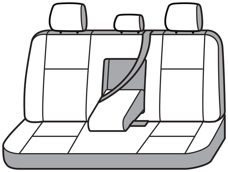 Picture of Covercraft CVR Ford Seat Covers - SS7590WFBK