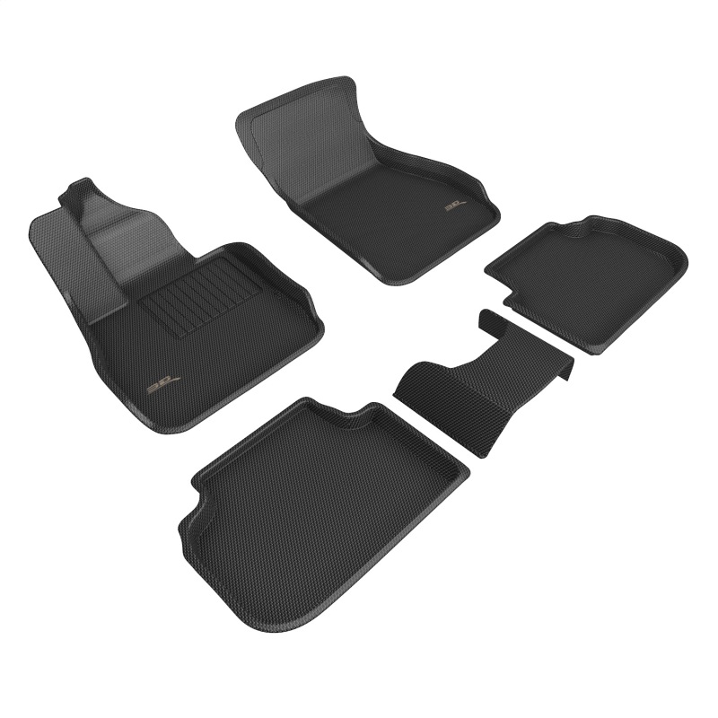 Picture of 3D MAXpider ACE Kagu-Combo-Black Floor Mats - L1BM11101509