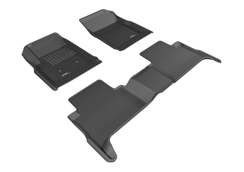 Picture of 3D MAXpider ACE Kagu-Combo-Black Floor Mats - L1CH06701509