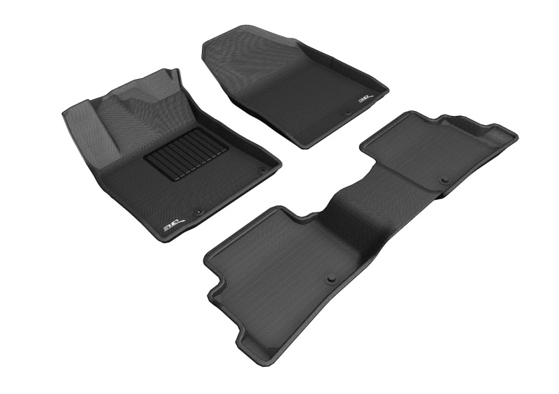 Picture of 3D MAXpider ACE Kagu-Combo-Black Floor Mats - L1HY09101509