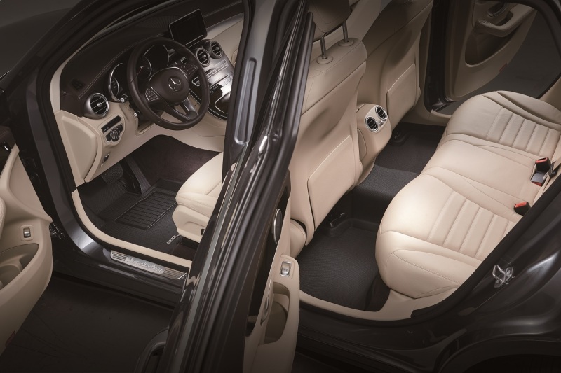 Picture of 3D MAXpider ACE Kagu-Combo-Black Floor Mats - L1IN01101509