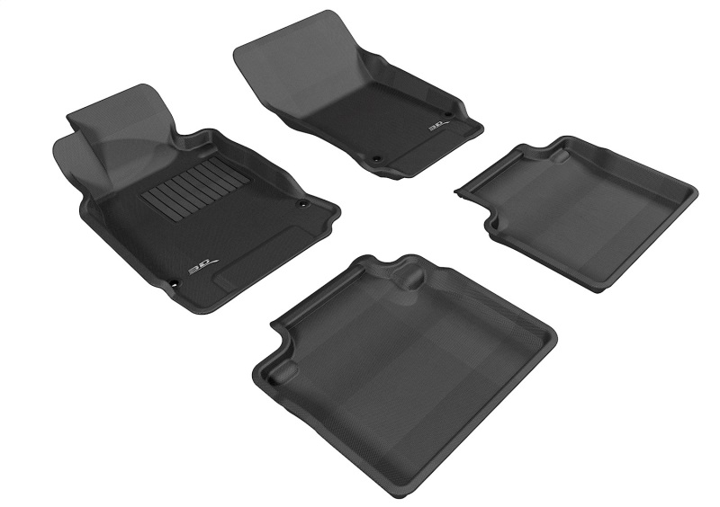 Picture of 3D MAXpider ACE Kagu-Combo-Black Floor Mats - L1IN01501509