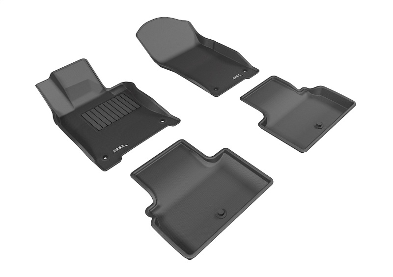 Picture of 3D MAXpider ACE Kagu-Combo-Black Floor Mats - L1IN01701509
