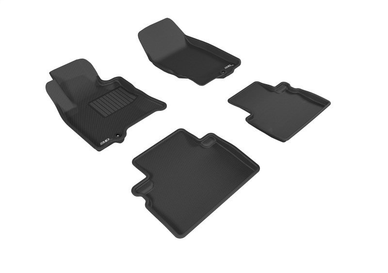 Picture of 3D MAXpider ACE Kagu-Combo-Black Floor Mats - L1IN01901509