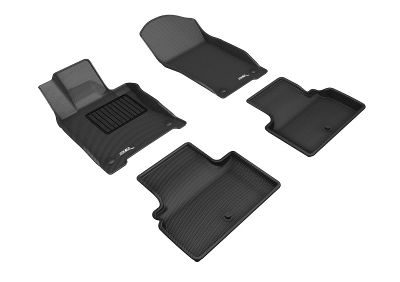 Picture of 3D MAXpider ACE Kagu-Combo-Black Floor Mats - L1IN03001509