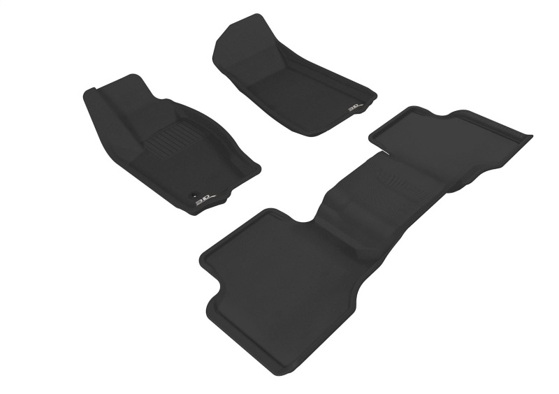 Picture of 3D MAXpider ACE Kagu-Combo-Black Floor Mats - L1JP00101509