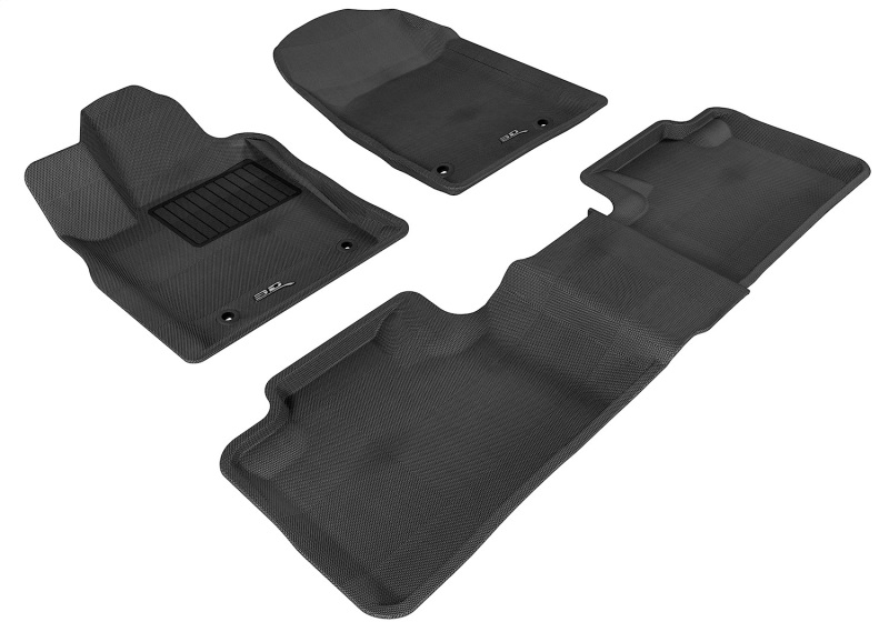 Picture of 3D MAXpider ACE Kagu-Combo-Black Floor Mats - L1JP00501509