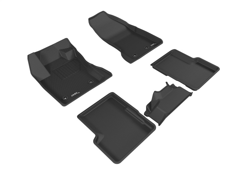 Picture of 3D MAXpider ACE Kagu-Combo-Black Floor Mats - L1JP01301509