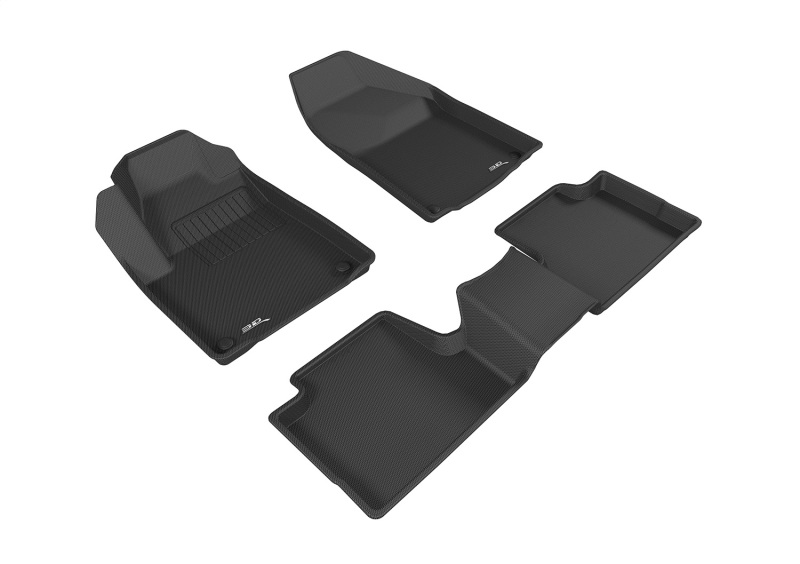 Picture of 3D MAXpider ACE Kagu-Combo-Black Floor Mats - L1JP01501509