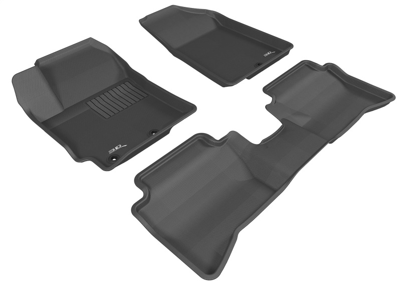 Picture of 3D MAXpider ACE Kagu-Combo-Black Floor Mats - L1KA01401509