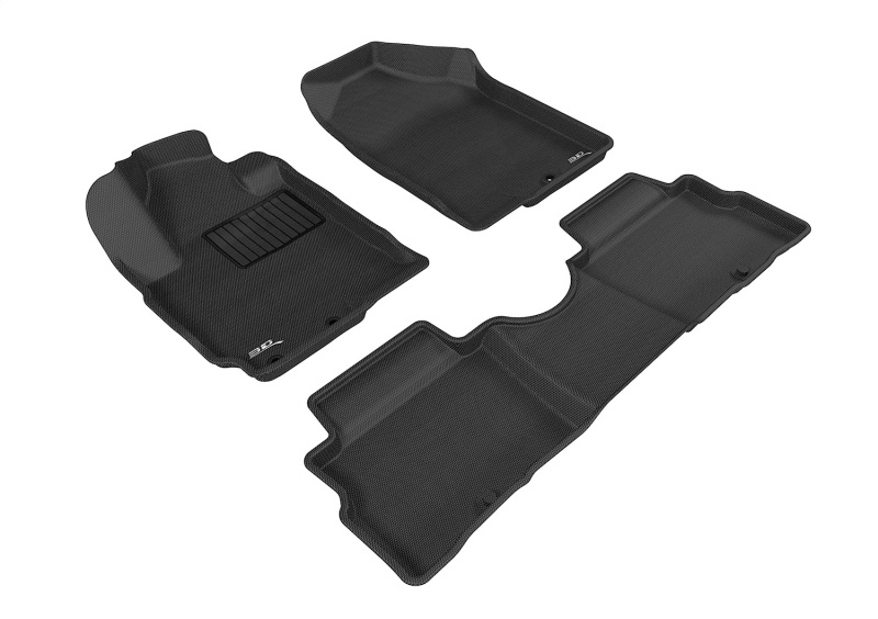 Picture of 3D MAXpider ACE Kagu-Combo-Black Floor Mats - L1KA03301509