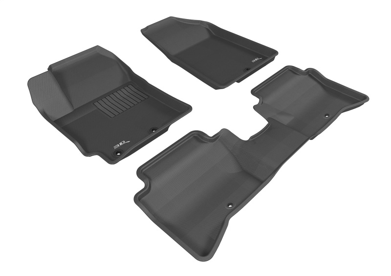 Picture of 3D MAXpider ACE Kagu-Combo-Black Floor Mats - L1KA03701509