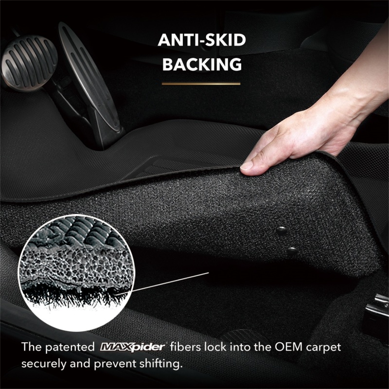Picture of 3D MAXpider ACE Kagu-Combo-Black Floor Mats - L1KA04001509
