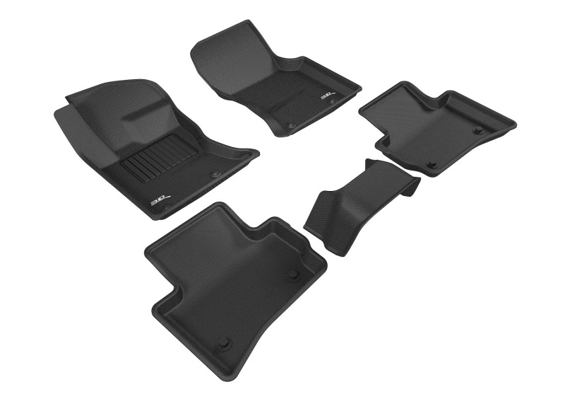 Picture of 3D MAXpider ACE Kagu-Combo-Black Floor Mats - L1LR02601509