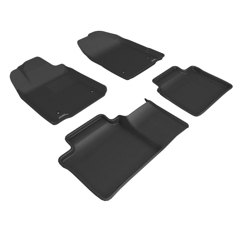 Picture of 3D MAXpider ACE Kagu-Combo-Black Floor Mats - L1LX00001509