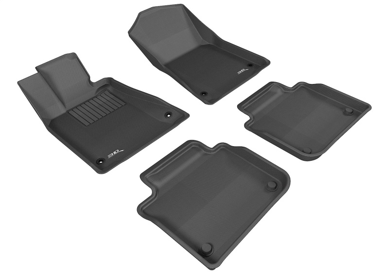 Picture of 3D MAXpider ACE Kagu-Combo-Black Floor Mats - L1LX02501509