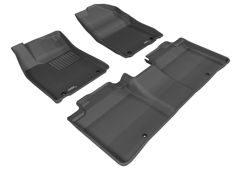 Picture of 3D MAXpider ACE Kagu-Combo-Black Floor Mats - L1LX02701509