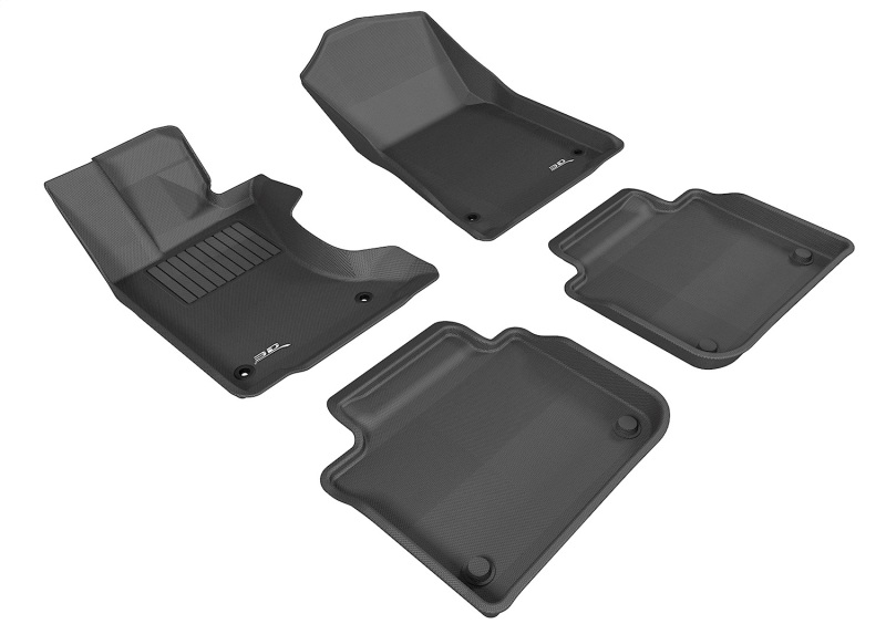 Picture of 3D MAXpider ACE Kagu-Combo-Black Floor Mats - L1LX03001509