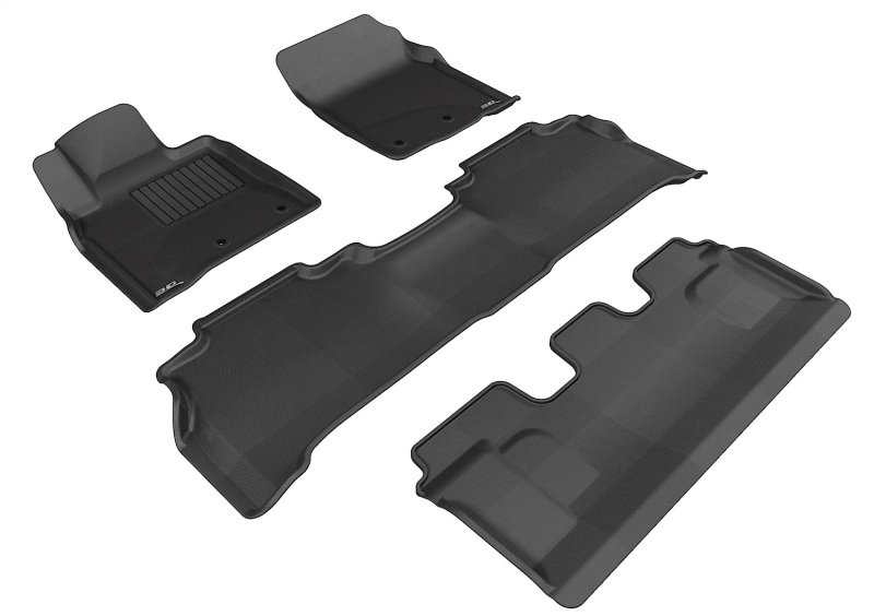 Picture of 3D MAXpider ACE Kagu-Combo-Black Floor Mats - L1LX03701509