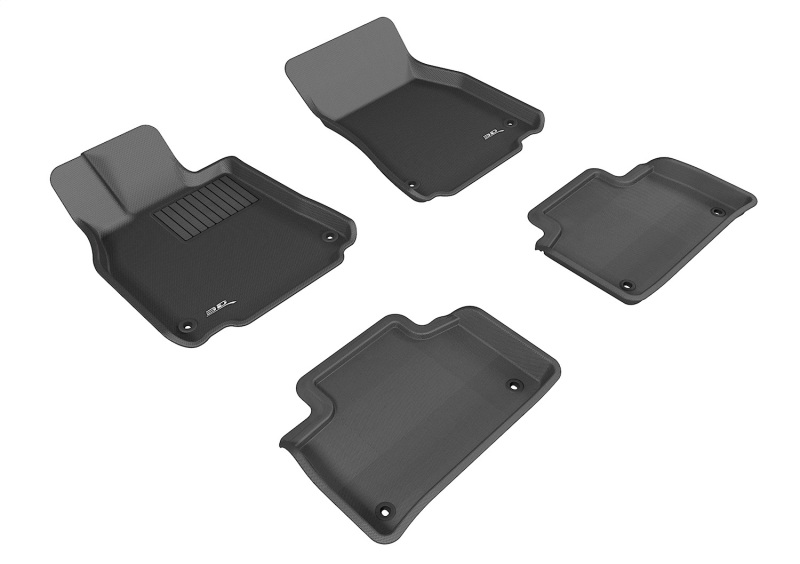 Picture of 3D MAXpider ACE Kagu-Combo-Black Floor Mats - L1LX03801509