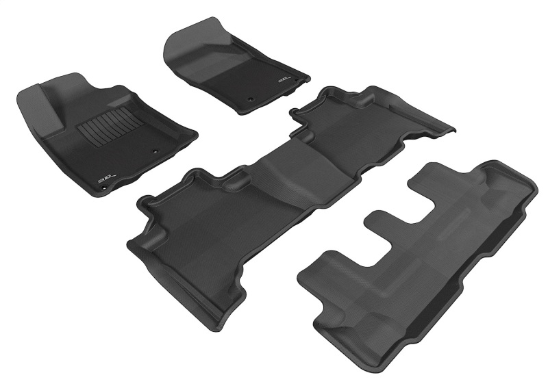 Picture of 3D MAXpider ACE Kagu-Combo-Black Floor Mats - L1LX04301509