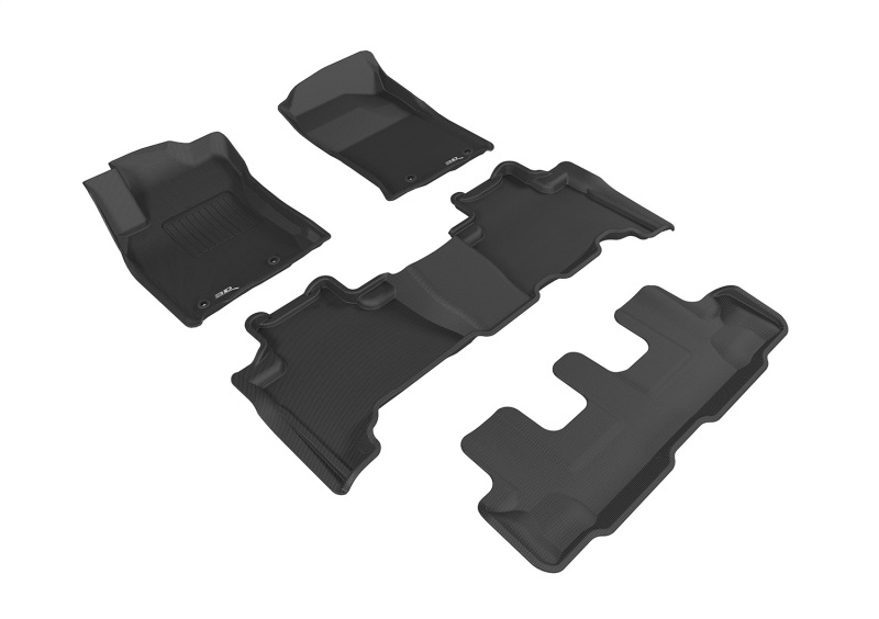 Picture of 3D MAXpider ACE Kagu-Combo-Black Floor Mats - L1LX05701509