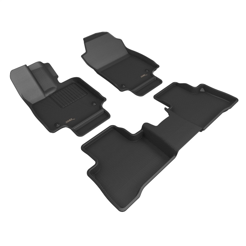 Picture of 3D MAXpider ACE Kagu-Combo-Black Floor Mats - L1LX07601509