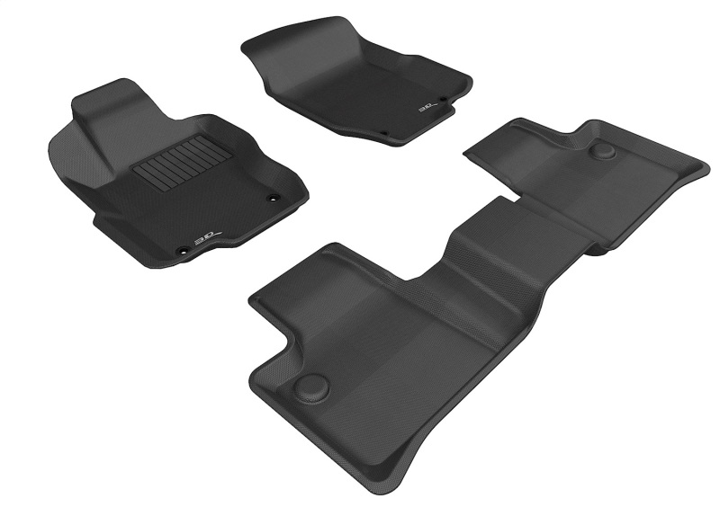 Picture of 3D MAXpider ACE Kagu-Combo-Black Floor Mats - L1MB00801509