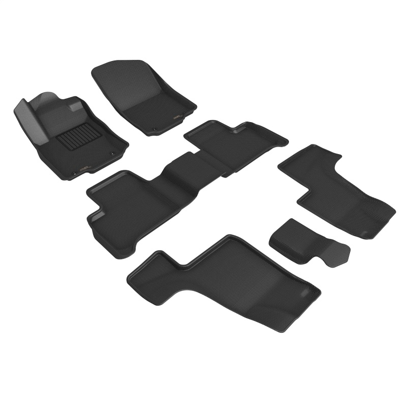 Picture of 3D MAXpider ACE Kagu-Combo-Black Floor Mats - L1MB03901509