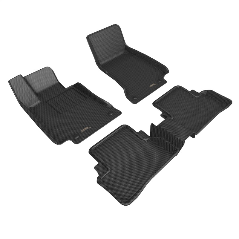 Picture of 3D MAXpider ACE Kagu-Combo-Black Floor Mats - L1MB08801509