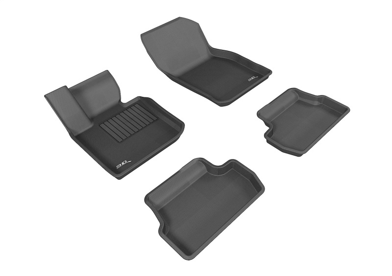 Picture of 3D MAXpider ACE Kagu-Combo-Black Floor Mats - L1MN01001509