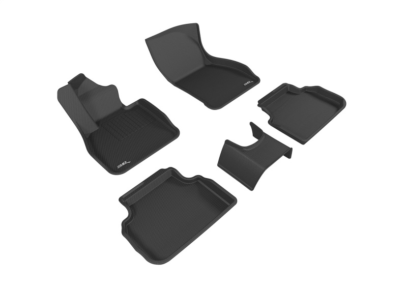 Picture of 3D MAXpider ACE Kagu-Combo-Black Floor Mats - L1MN01301509