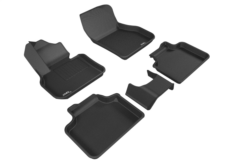 Picture of 3D MAXpider ACE Kagu-Combo-Black Floor Mats - L1MN01801509