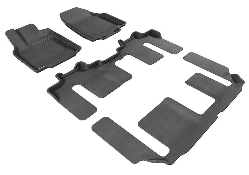Picture of 3D MAXpider ACE Kagu-Combo-Black Floor Mats - L1MZ01701509