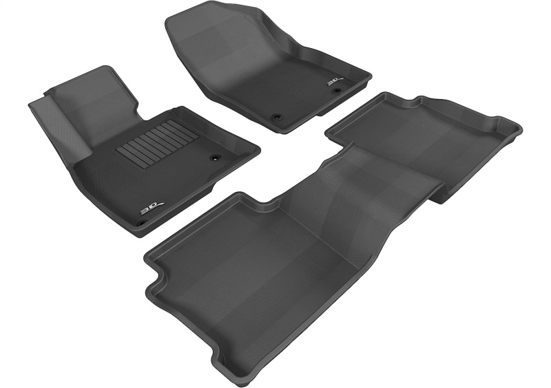 Picture of 3D MAXpider ACE Kagu-Combo-Black Floor Mats - L1MZ04001509
