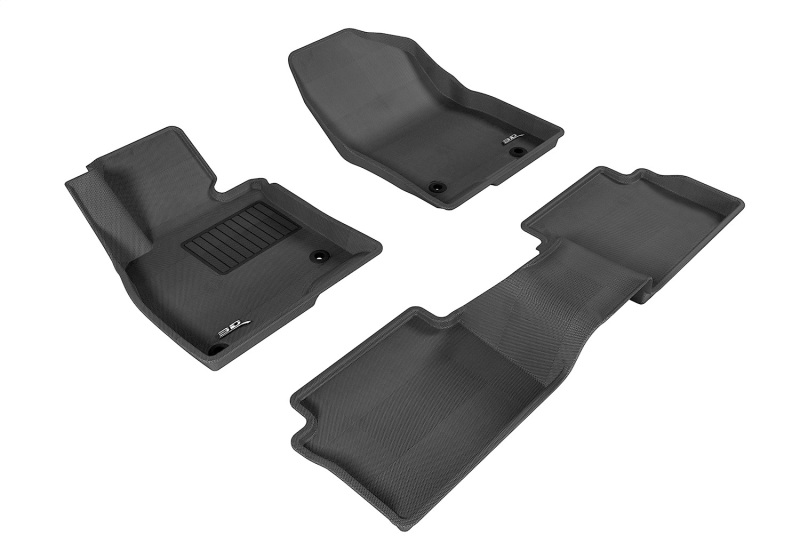 Picture of 3D MAXpider ACE Kagu-Combo-Black Floor Mats - L1MZ04301509